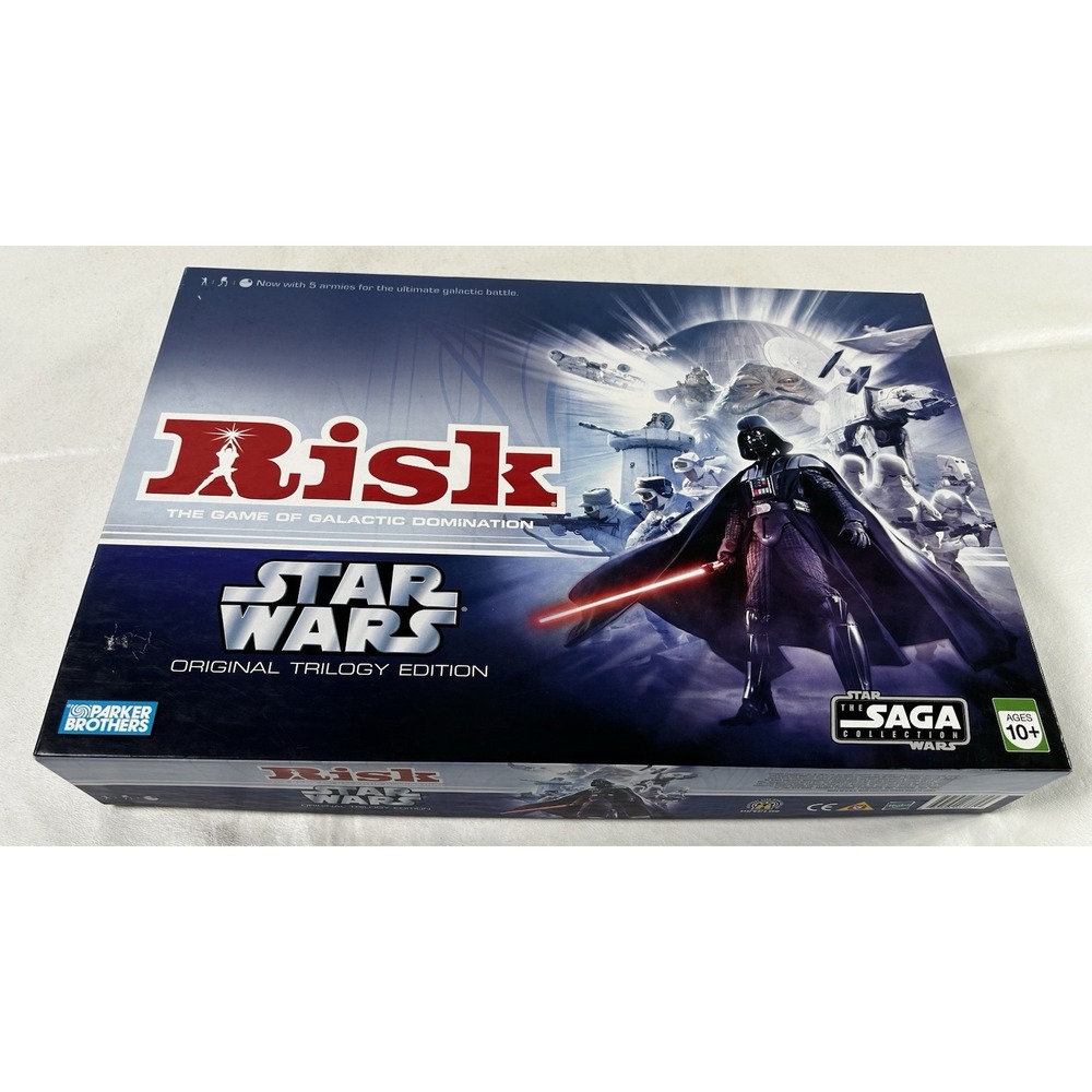 RISK STAR WARS ORIGINAL TRILOGY EDITION Board Game 2006 Hasbro Missing 2 Pieces